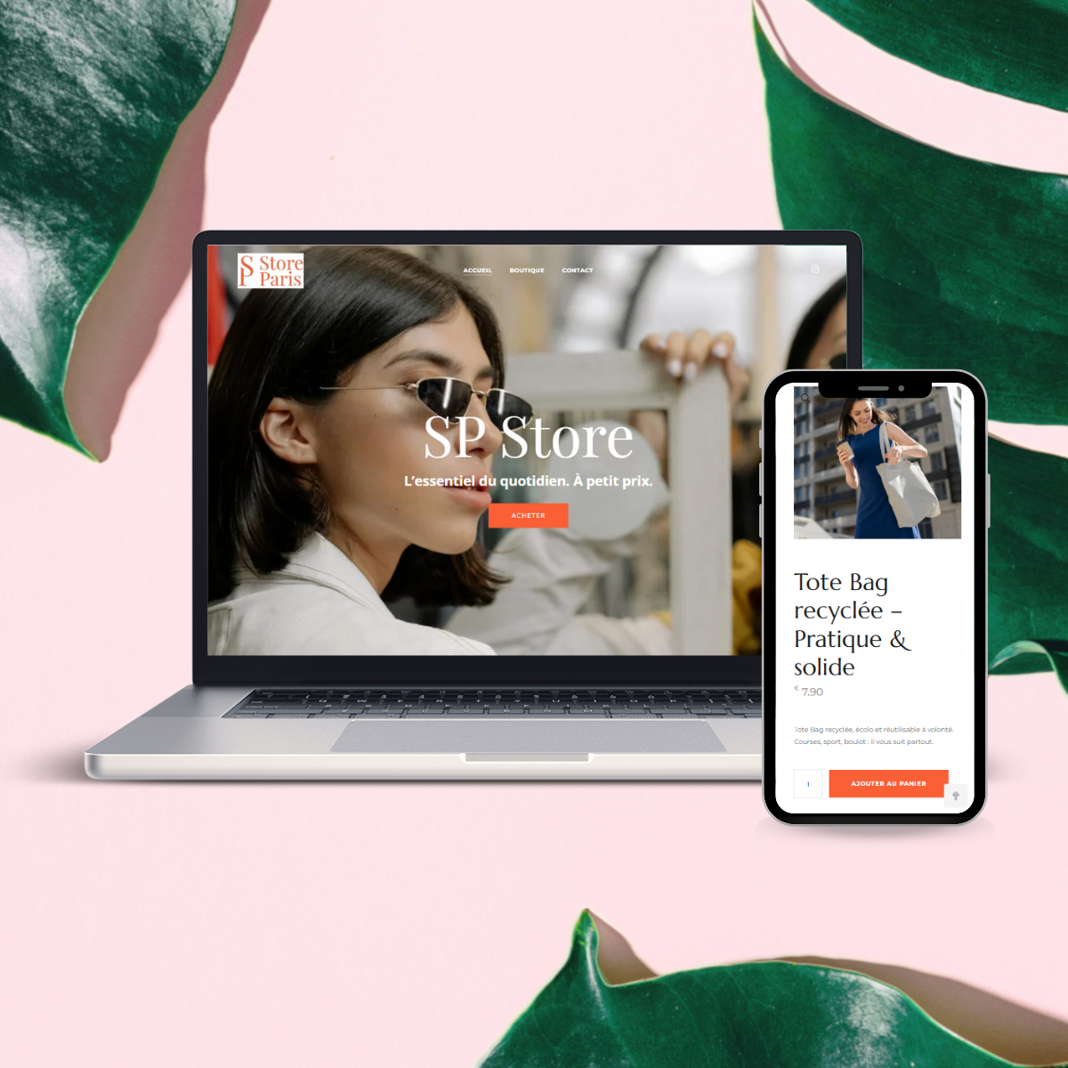 Site Vitrine 3 pages